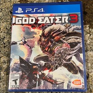 NWOT Factory sealed.  God Eater 3 for PS4 - Blue Case